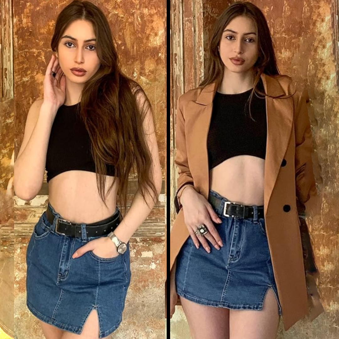 Shape Chics® Jean Skort